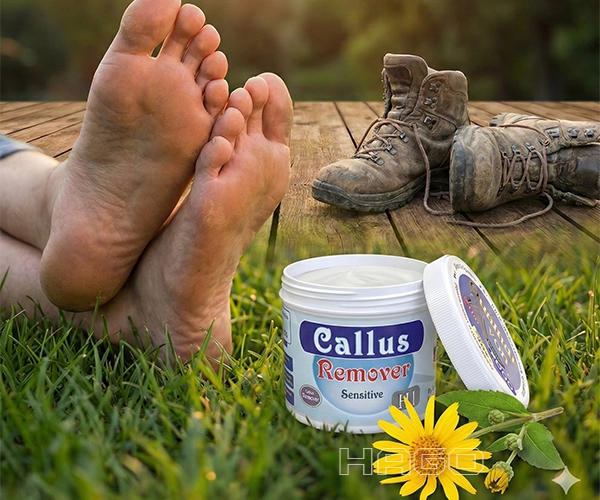 Well-groomed feet after gardening – comfort with every step