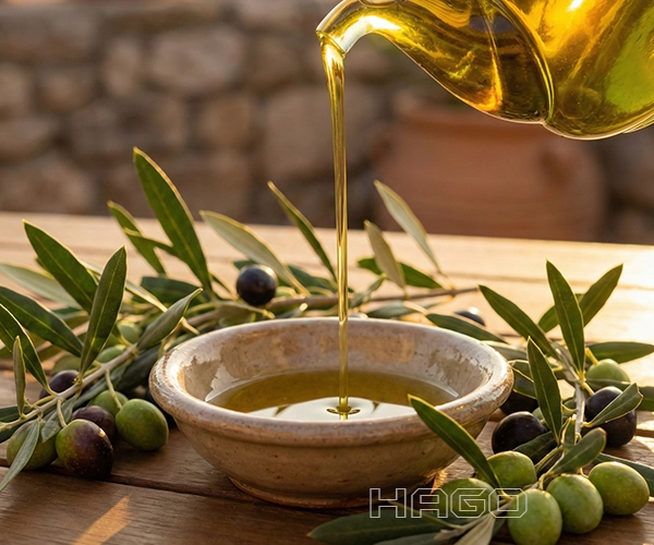 Mit feinstem Olivenöl