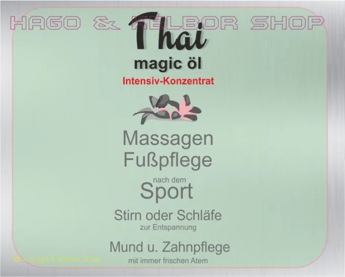 Thai Magic Oel 100 ml