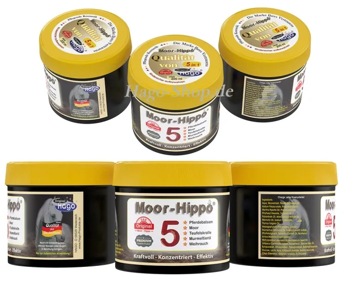Moor-Hippo 5 - 200 ml (5 in 1)