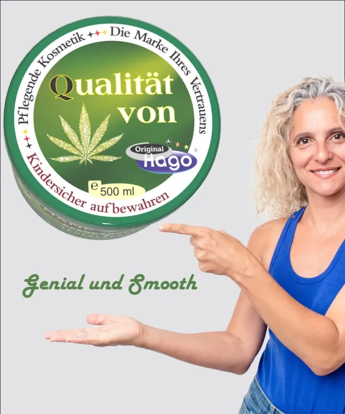 Hanf & Cannabis mit Pferdebalsam und Teufelskralle 500 ml