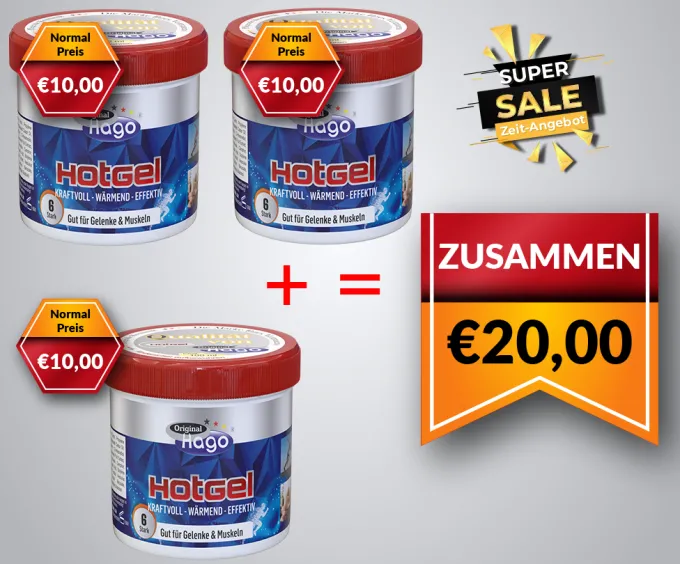 Zeit-Angebot* 3 x HG-1