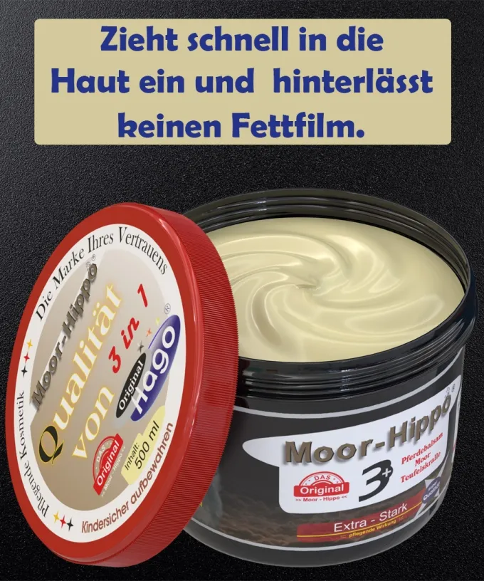 Moor-Hippo 3 - 500 ml (3 in 1)