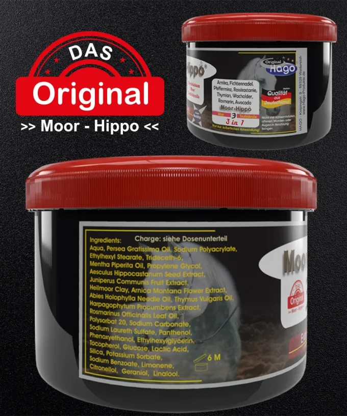 Moor-Hippo 3 - 500 ml (3 in 1)